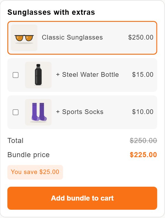 What shoppers see