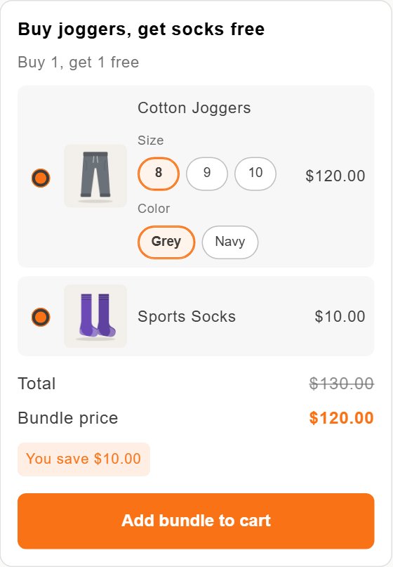 What shoppers see