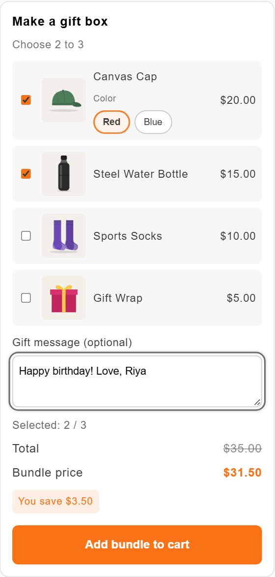 What shoppers see