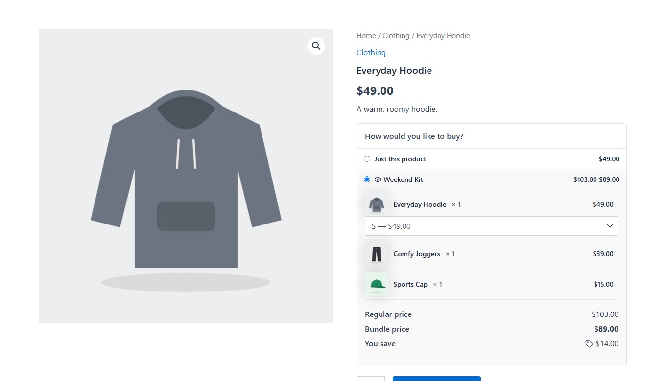 On your shop