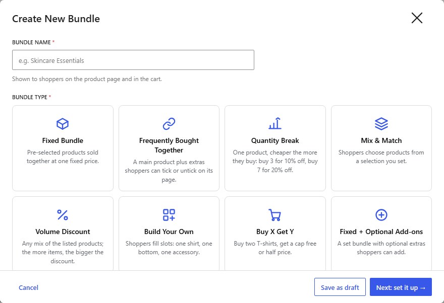 All kinds of bundle unlocked