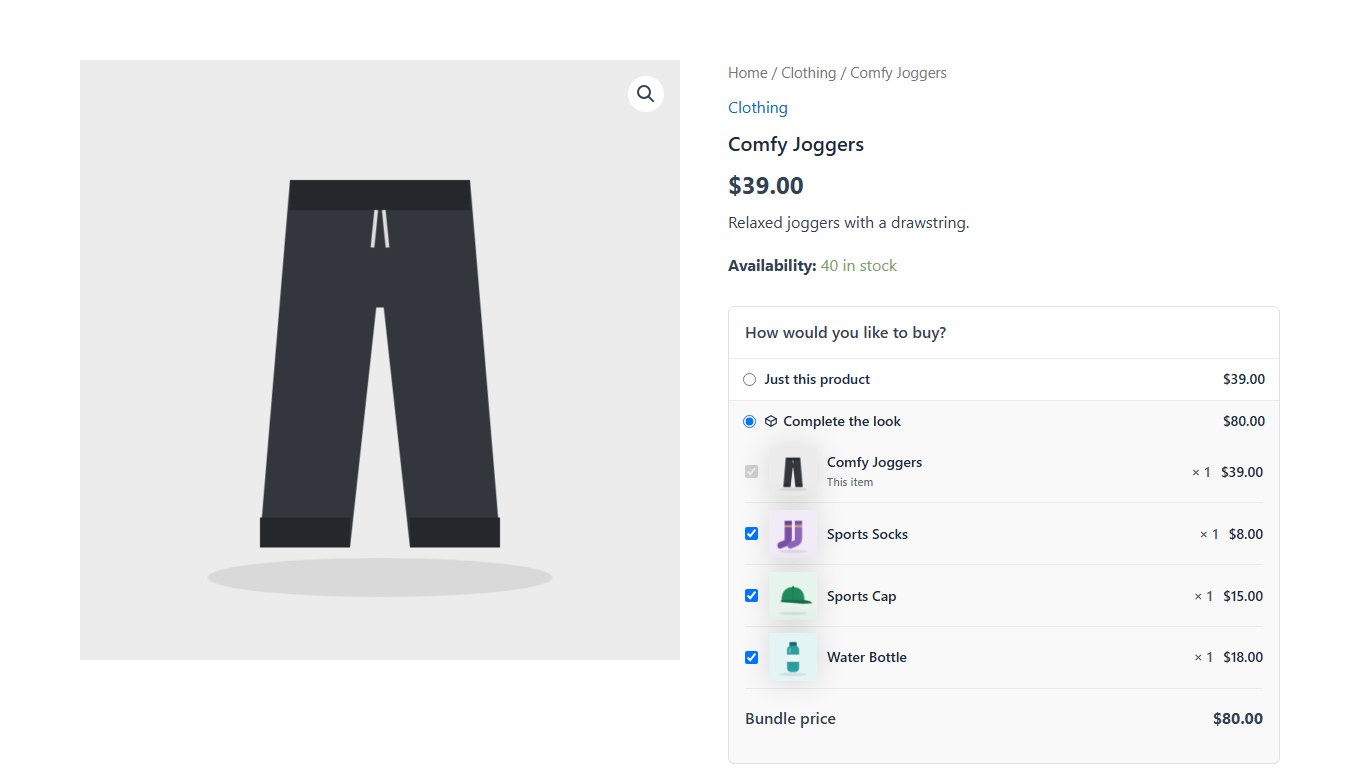What shoppers see