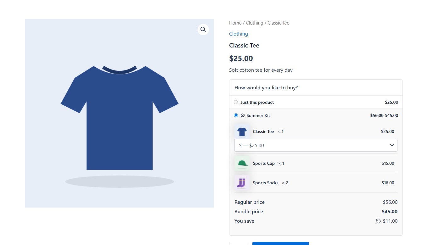 What shoppers see