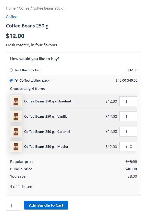 What shoppers see